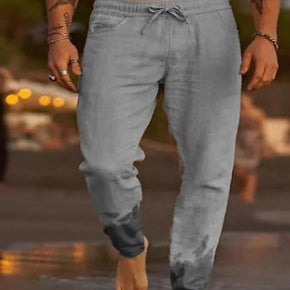 Aleck | Bequeme Sommerhosen aus Baumwolle und Leinen