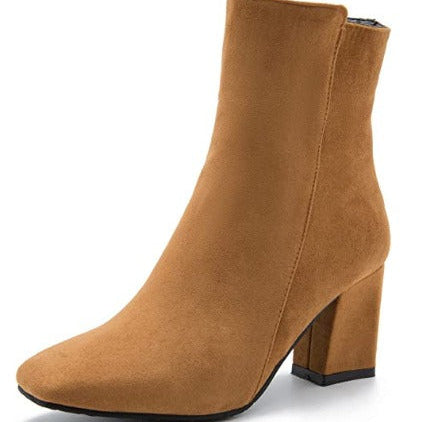 Jamie Stiefeletten mit markantem Blockabsatz