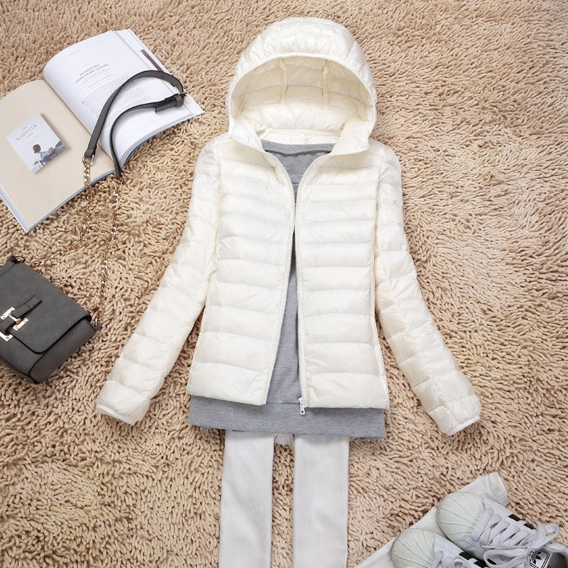 IMARA | Damen Übergangsjacke mit Kapuze – Leicht und Bequem