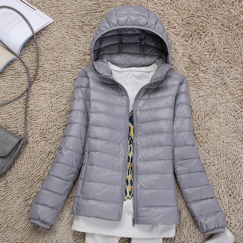 IMARA | Damen Übergangsjacke mit Kapuze – Leicht und Bequem