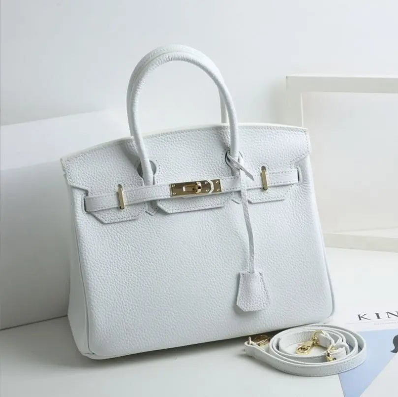 Lily - Gesteppte Lederhandtasche
