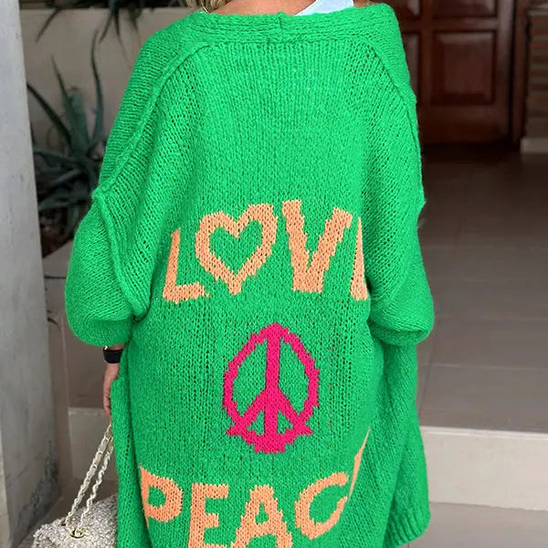 Blossom | LOVE & PEACE Strickjacke