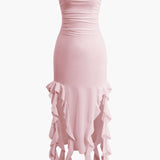 Sofia – Bandeau-Maxikleid für Damen