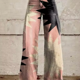 Elora | Stylish Trousers with Vibrant Bird Print