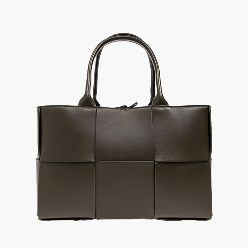 Alicia | Gewebte Lederhandtasche mit modernem Design
