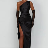 Emmi – Satin Abendkleid