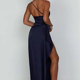 Emmi – Satin Abendkleid