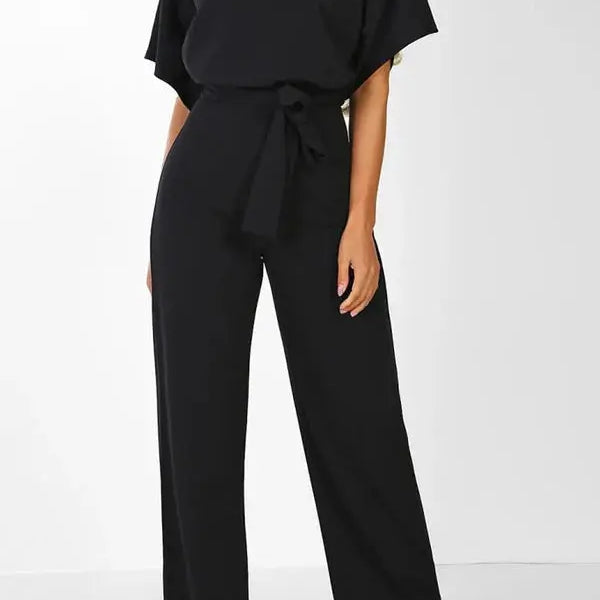 Donna – Eleganter Damen-Jumpsuit mit Schleife