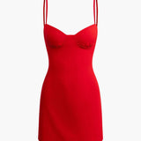 Scarlett – Spaghettiträger Kleid