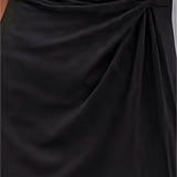 Elegantes – Drapiertes Midikleid