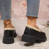 Gefütterte - Loafer mit Kettendetail