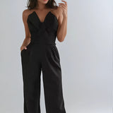 Daisy – Trägerloser Jumpsuit mit weitem Bein