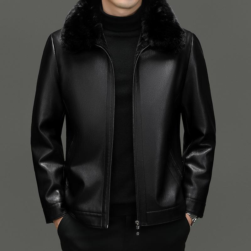 Herrenmode – Lederjacke
