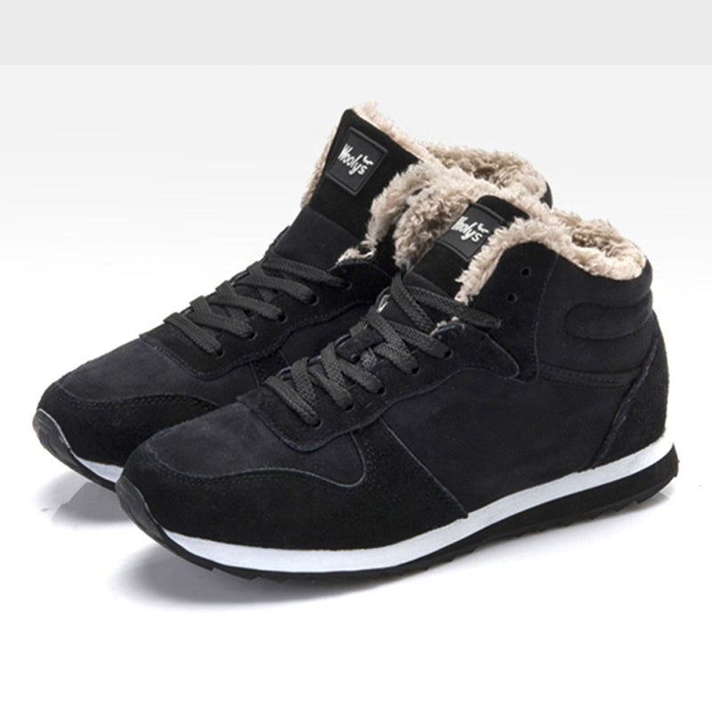 Gavin | Modische Unisex-Winter-Sneaker mit Futter - Stilvoll und Bequem