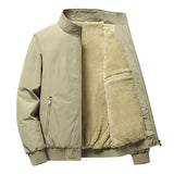 Herren Winterjacke mit Fleecefutter