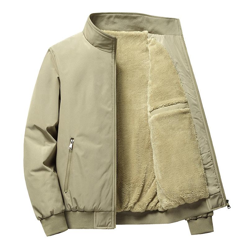 Herren Winterjacke mit Fleecefutter