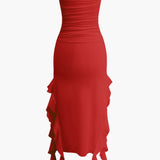 Sofia – Bandeau-Maxikleid für Damen