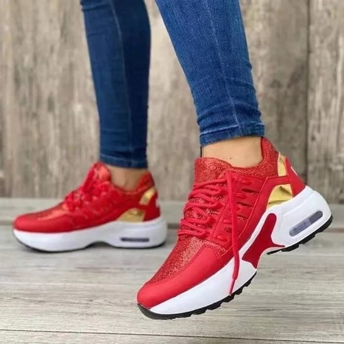 Walking-Sneakers für Damen | Schnürung