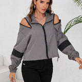 Gudula - Damen Windbreaker Jacke