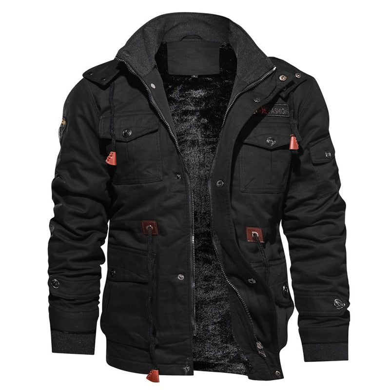 Herrenwear – Winterjacke Militärstil