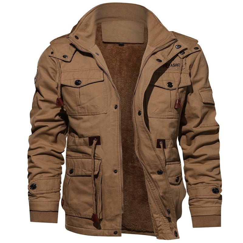 Herrenwear – Winterjacke Militärstil