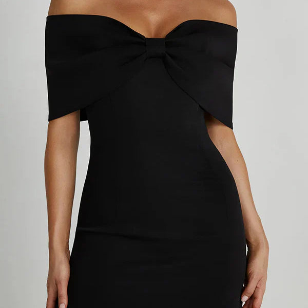 Elly - Schulterfreies Minikleid