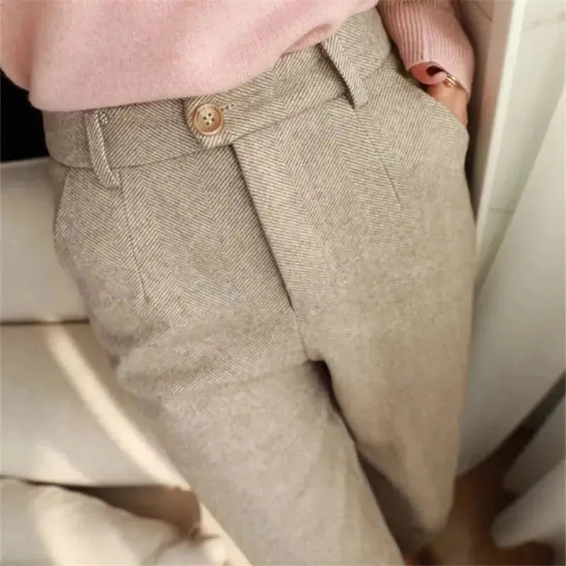 Damen Wollhose