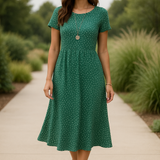 CHERYL | Damen Vintage Sommerkleid im luftigen Design