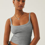 Anke – Geripptes Tanktop