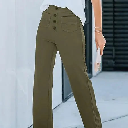 Hannah – Hochtaillierte Damenhose