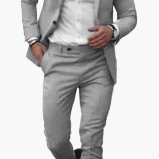 Herren Slim Fit Sommeranzug – Ideal für Hochzeiten, Feiern und besondere Anlässe