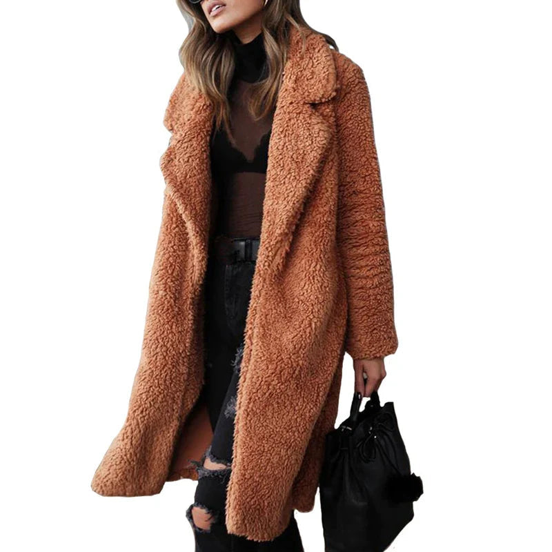Kuschelige - Cloe Teddyjacke Damen