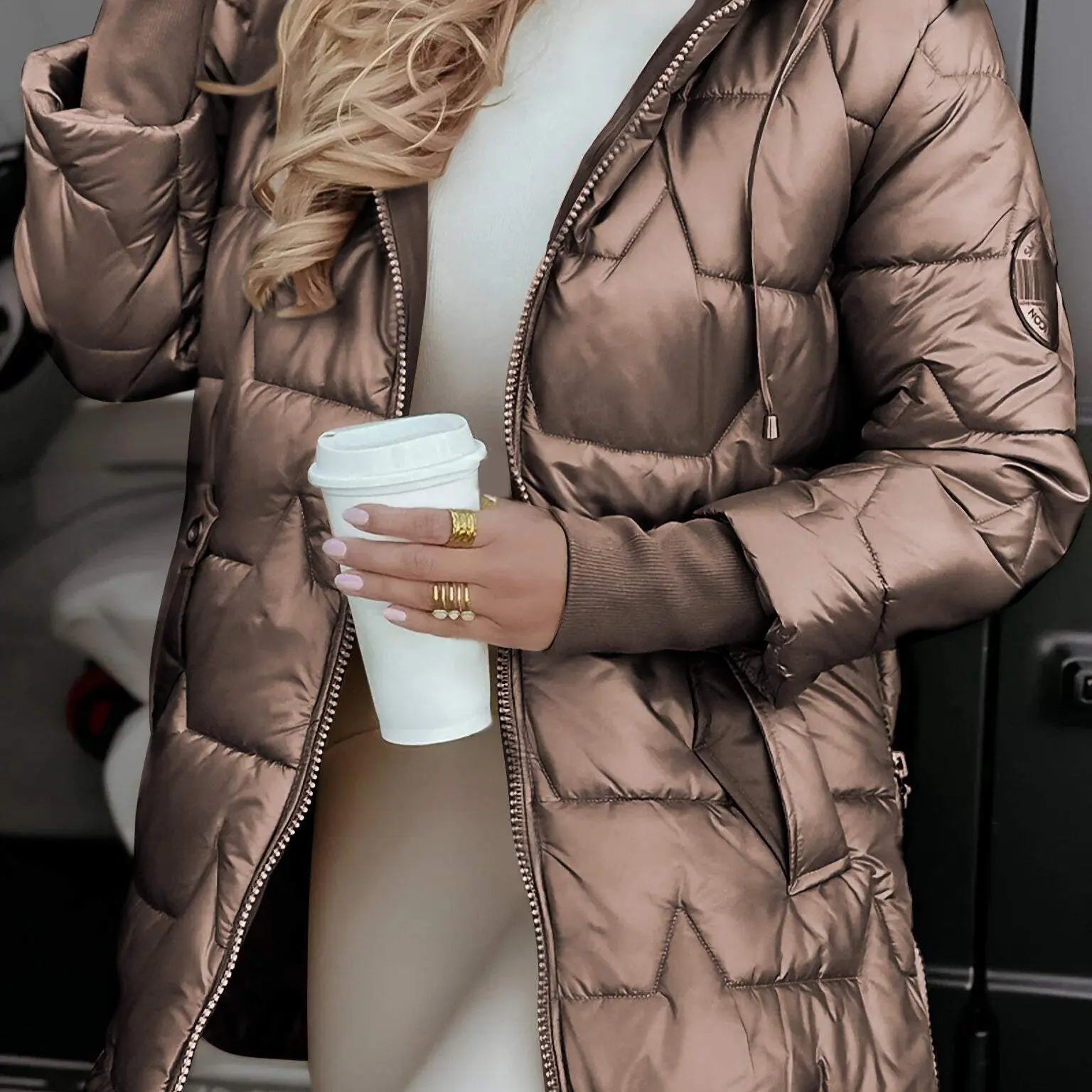 Emma | Pufferjacke mit Kapuze