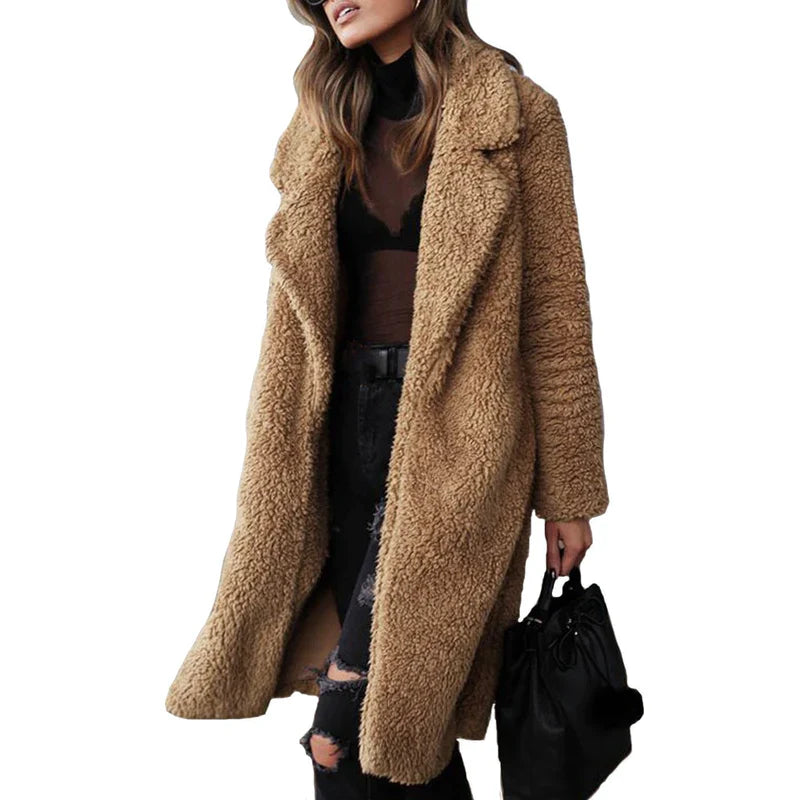 Kuschelige - Cloe Teddyjacke Damen