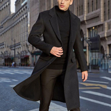 Lutz – Herren Wollmantel Lang
