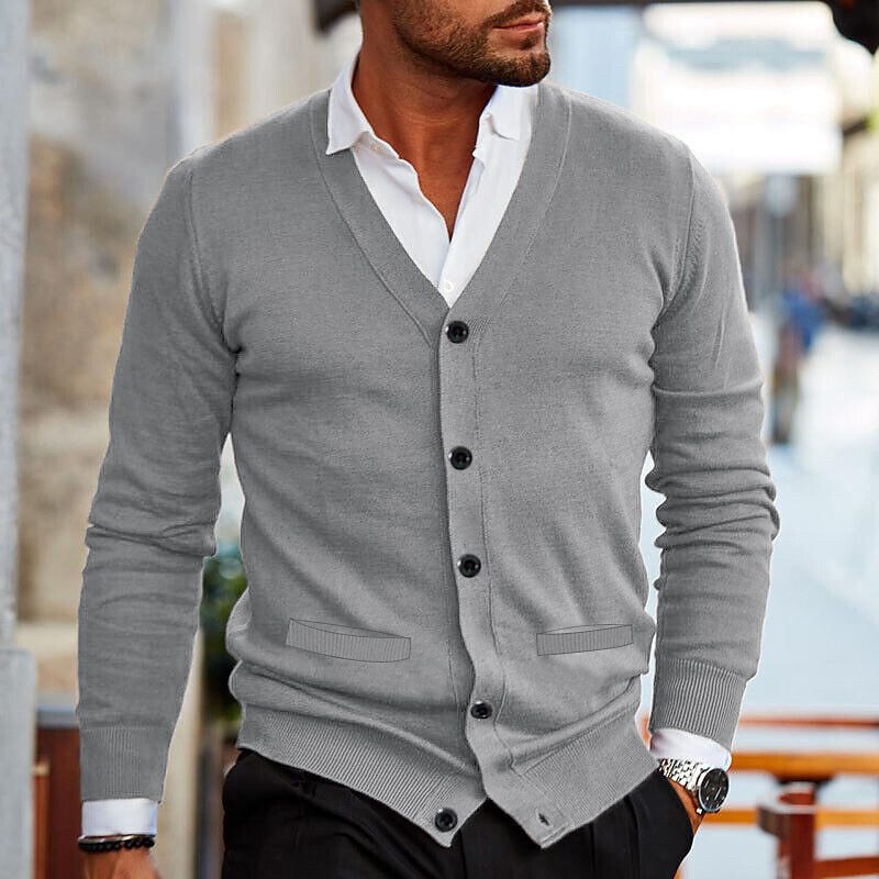 Stefan - Wärmender Herren-Cardigan
