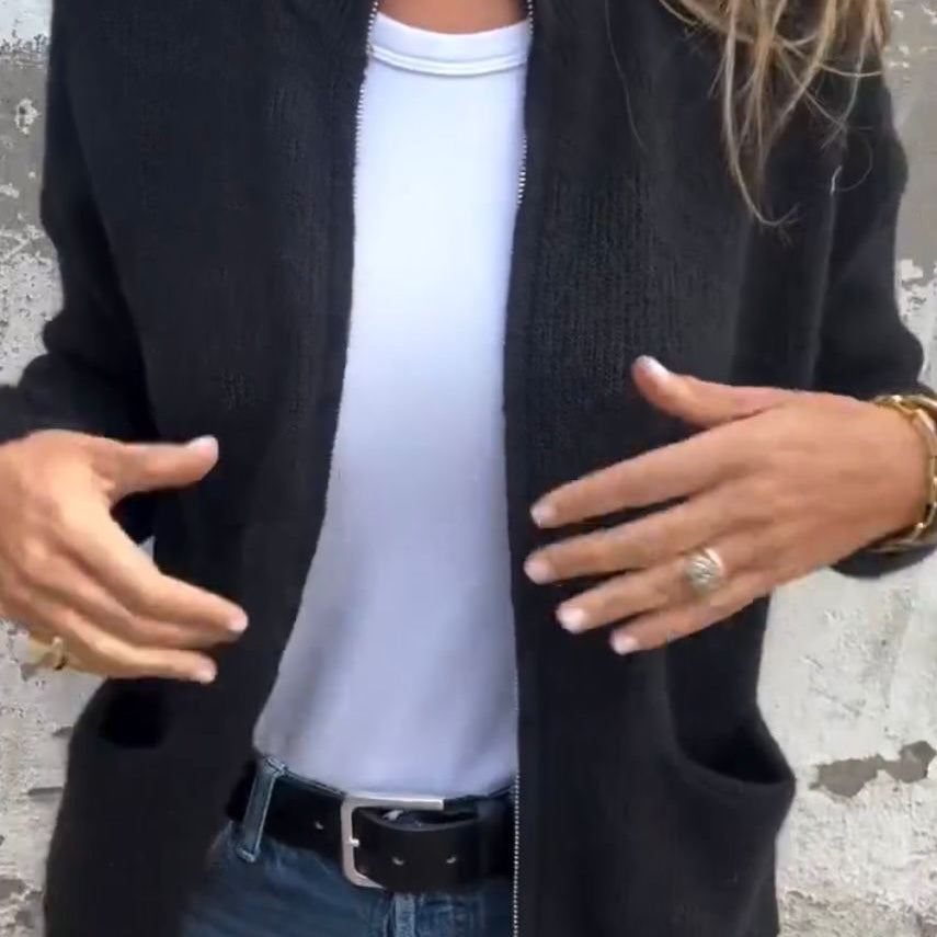 Linda - Strickjacke Damen Lang