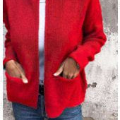 Linda - Strickjacke Damen Lang