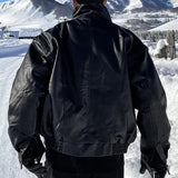 Rashaan – Schwarze Winterjacke für Herren