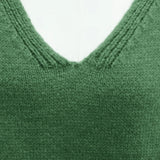 Freya – V-Ausschnitt Strickpullover