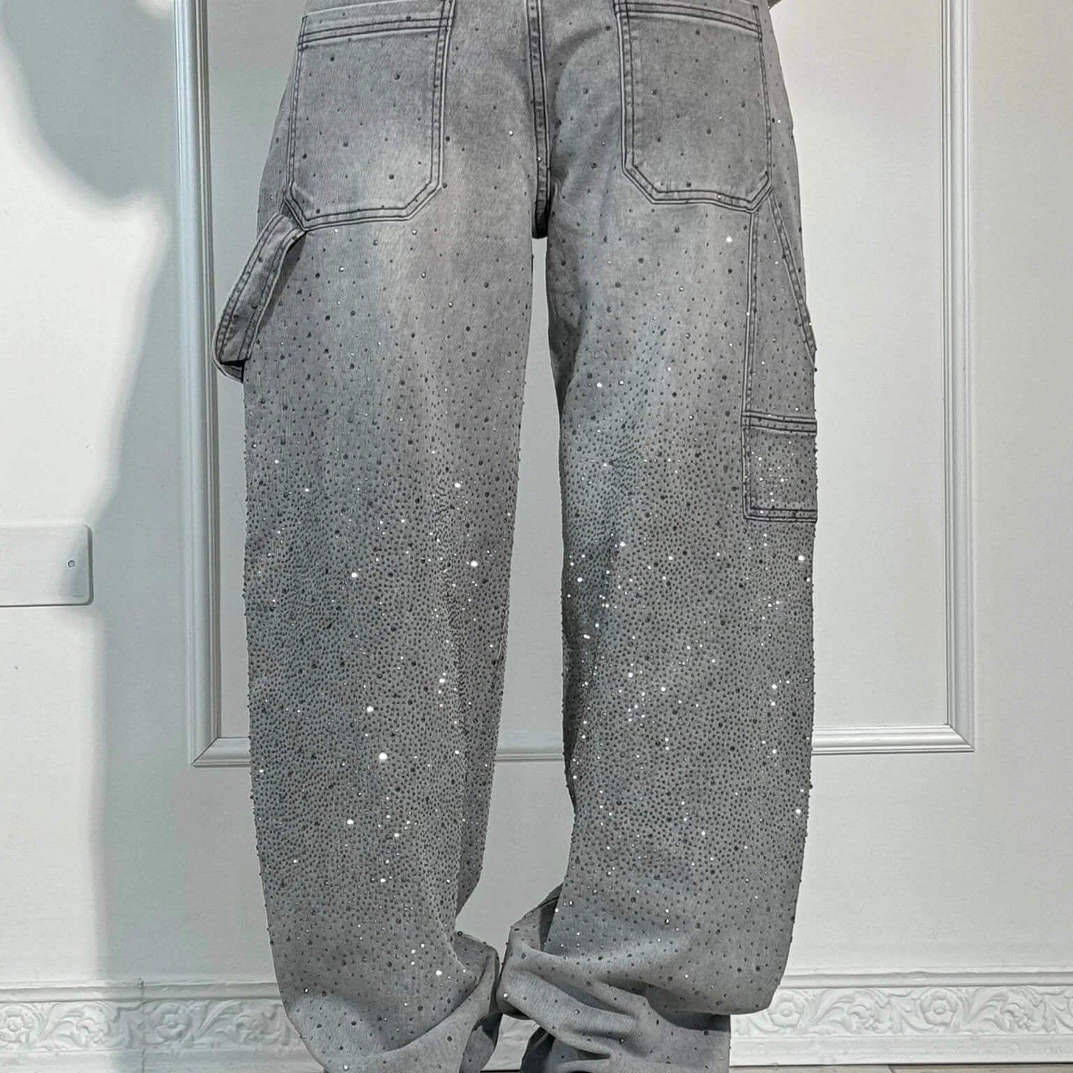 Belle – Glitzer Damenjeans