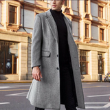 Lutz – Herren Wollmantel Lang