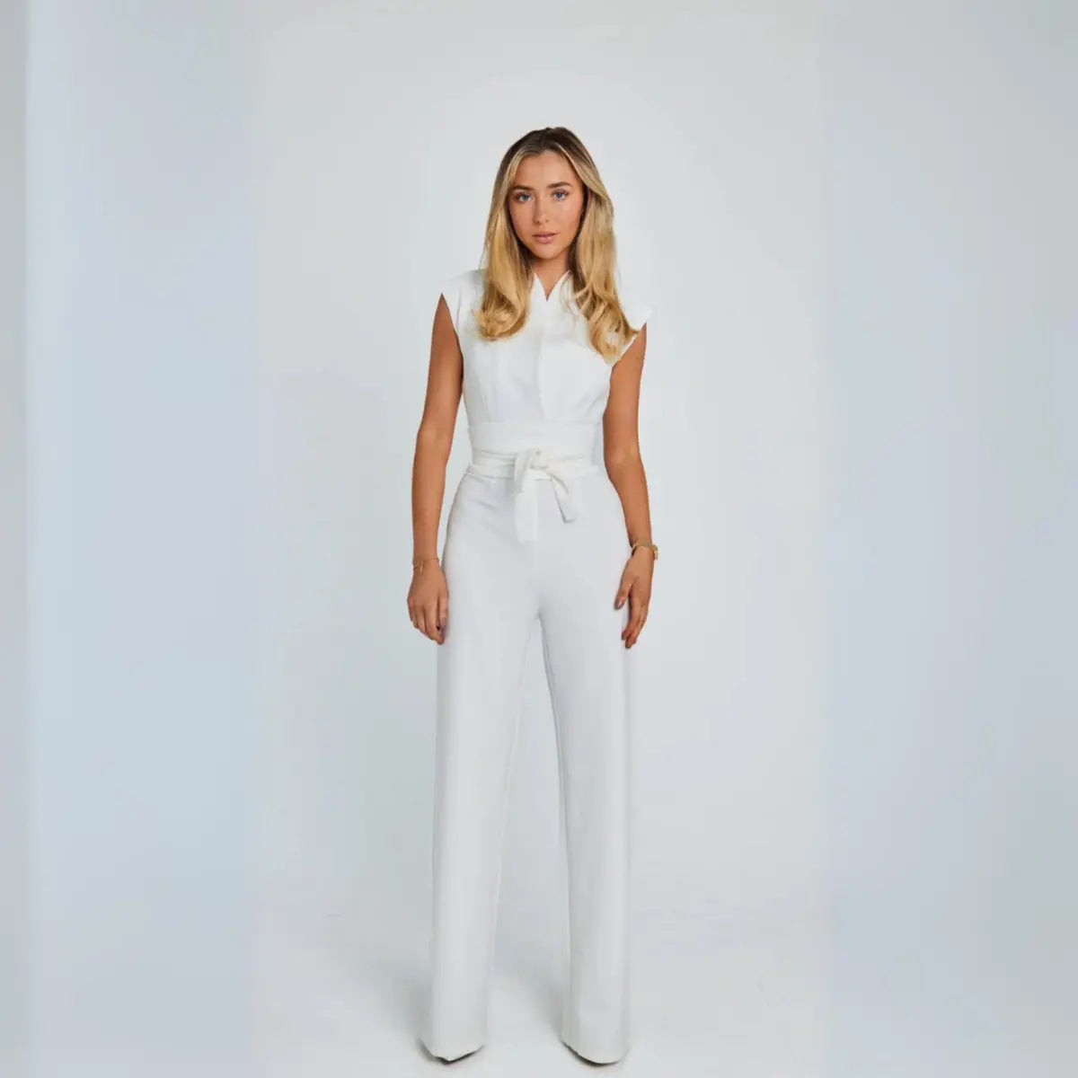 Maia – Eleganter Ärmelloser Jumpsuit
