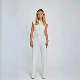 Maia – Eleganter Ärmelloser Jumpsuit