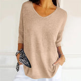 Gerda - Sommer V-Ausschnitt Top