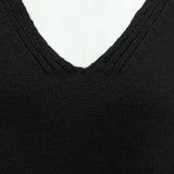 Freya – V-Ausschnitt Strickpullover