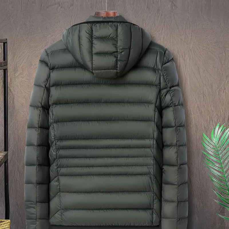 Warme - Herren Winterjacke mit Kapuze