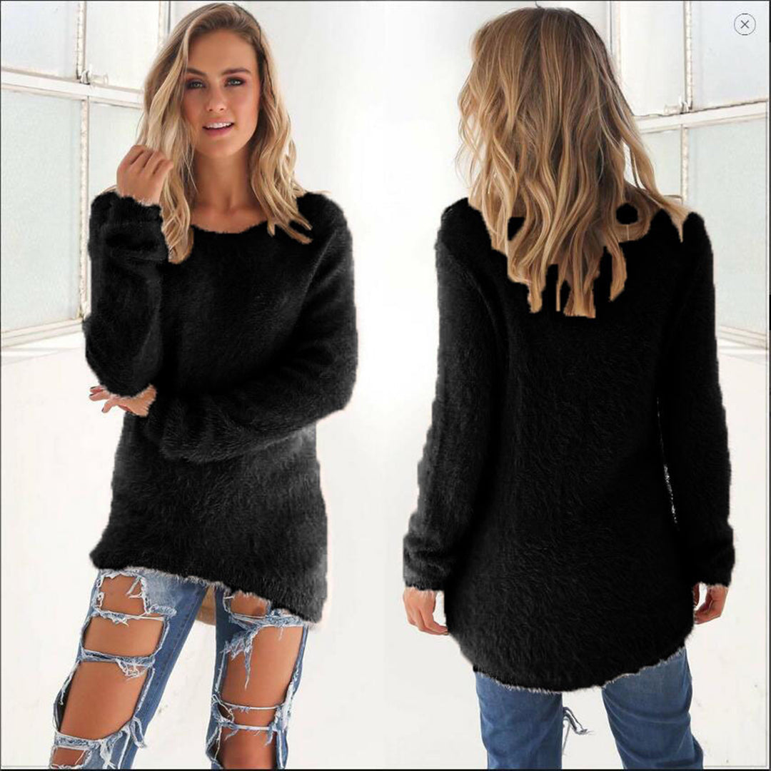 Amelia – Kaschmir-Strickpullover Damen
