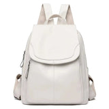Maya - Leder Anti-Diebstahl Rucksack