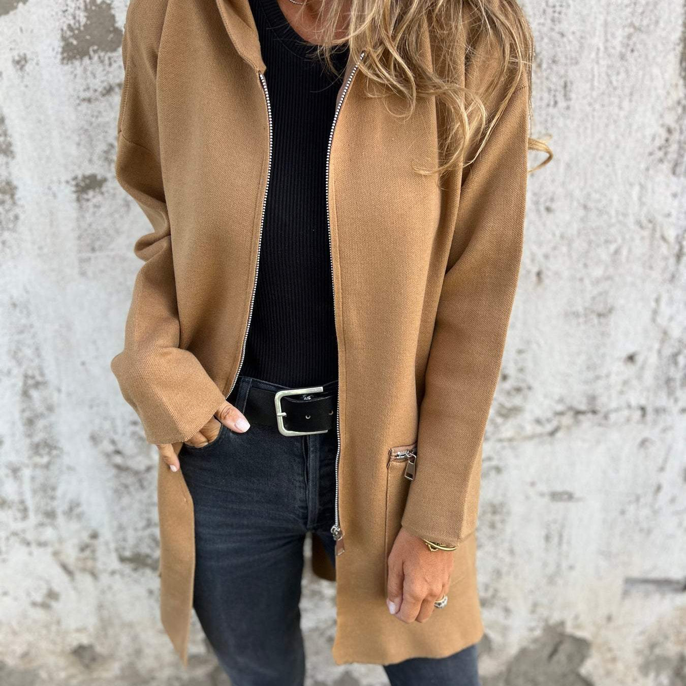 Zarina - Offener Cardigan-Mantel